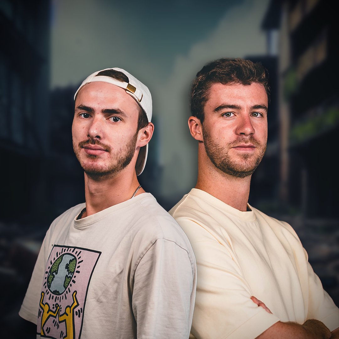 Portrait de Gabriel & Corentin